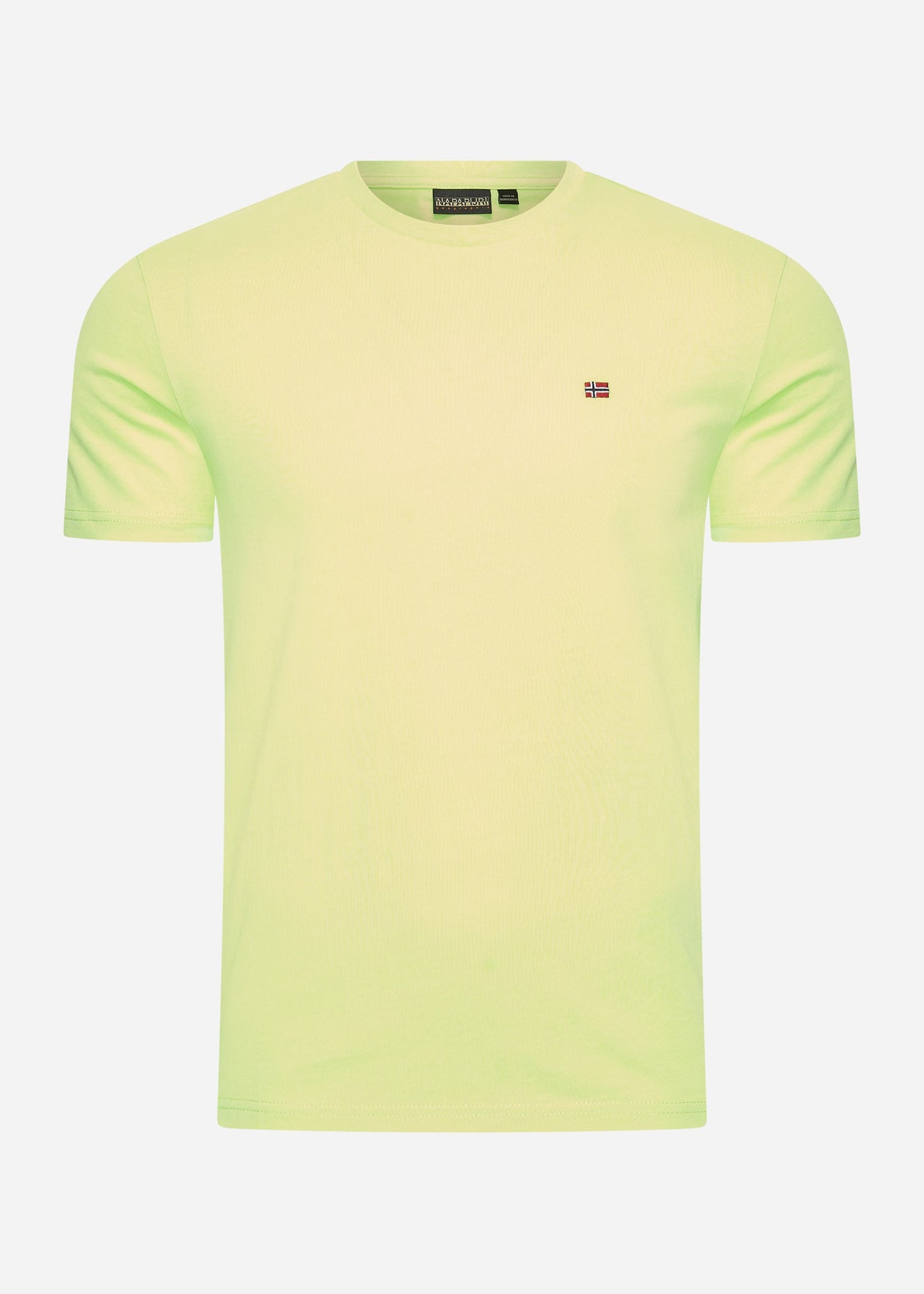 Napapijri T-shirts Salis ss sum t-shirt - yellow sunny