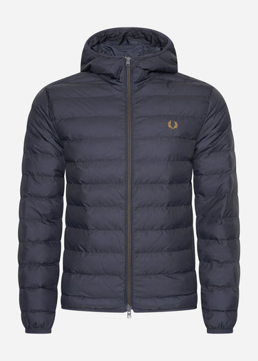 Fred Perry Jassen Hooded insulated jacket - navy