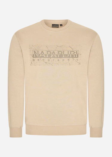 Napapijri Truien  Albula crewneck sweater  - beige rocky