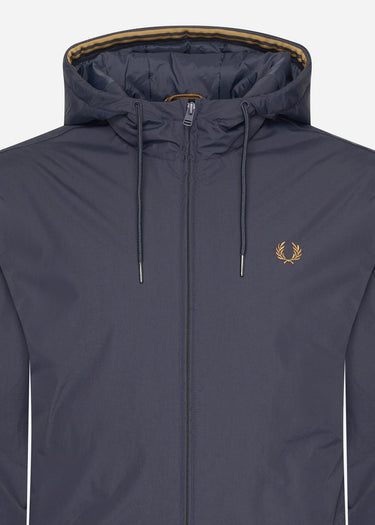 Fred Perry Jassen The hooded brentham jacket - navy