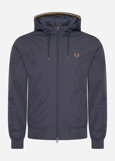 Fred Perry Jassen The hooded brentham jacket - navy