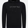 MA.Strum Hoodies Chest print overhead hoody - jet black