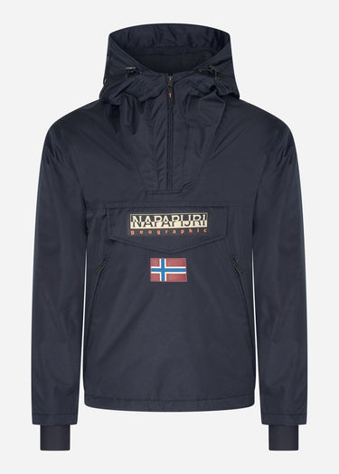 Napapijri Jassen  Winter Rainforest overhead jacket next  - black