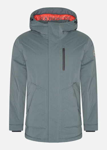 Napapijri Jassen Parka jacket - green urban