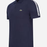 Lacoste Polo's Contrast stripe polo - navy blue