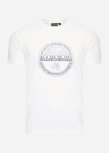 Napapijri T-shirts Bollo t-shirt - bright white