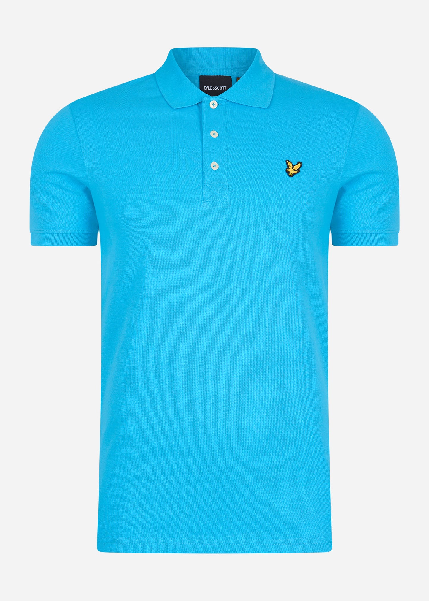 Lyle & Scott Polo's Plain polo shirt - blue scorch
