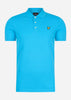 Lyle & Scott Polo's Plain polo shirt - blue scorch