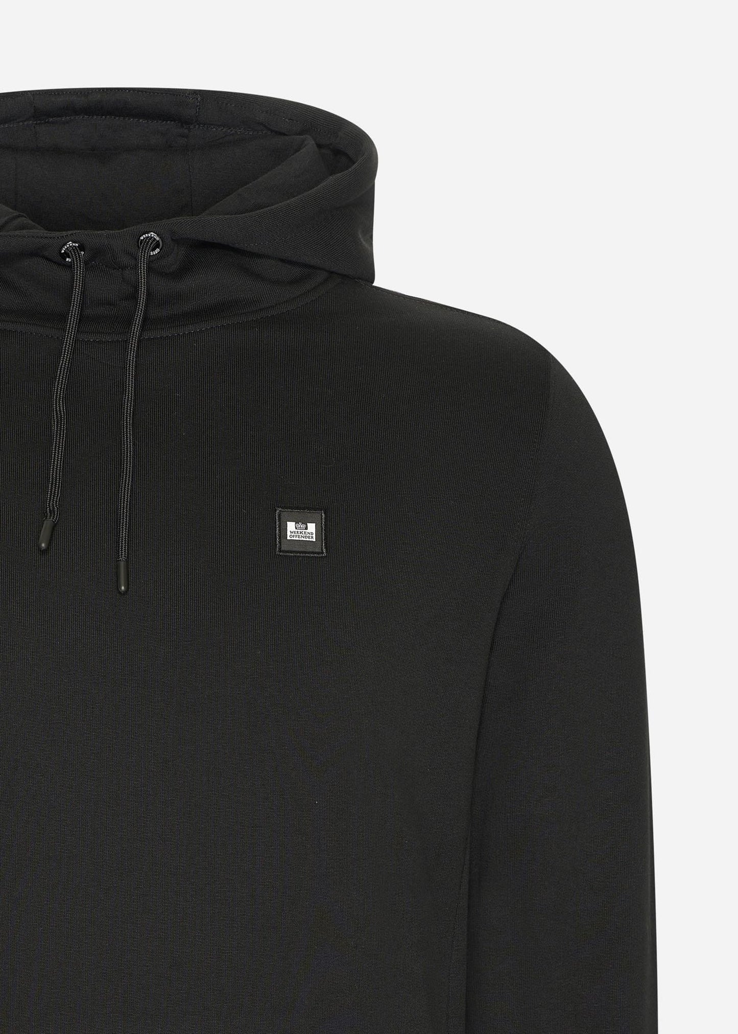 Weekend Offender Hoodies Ribbe - black