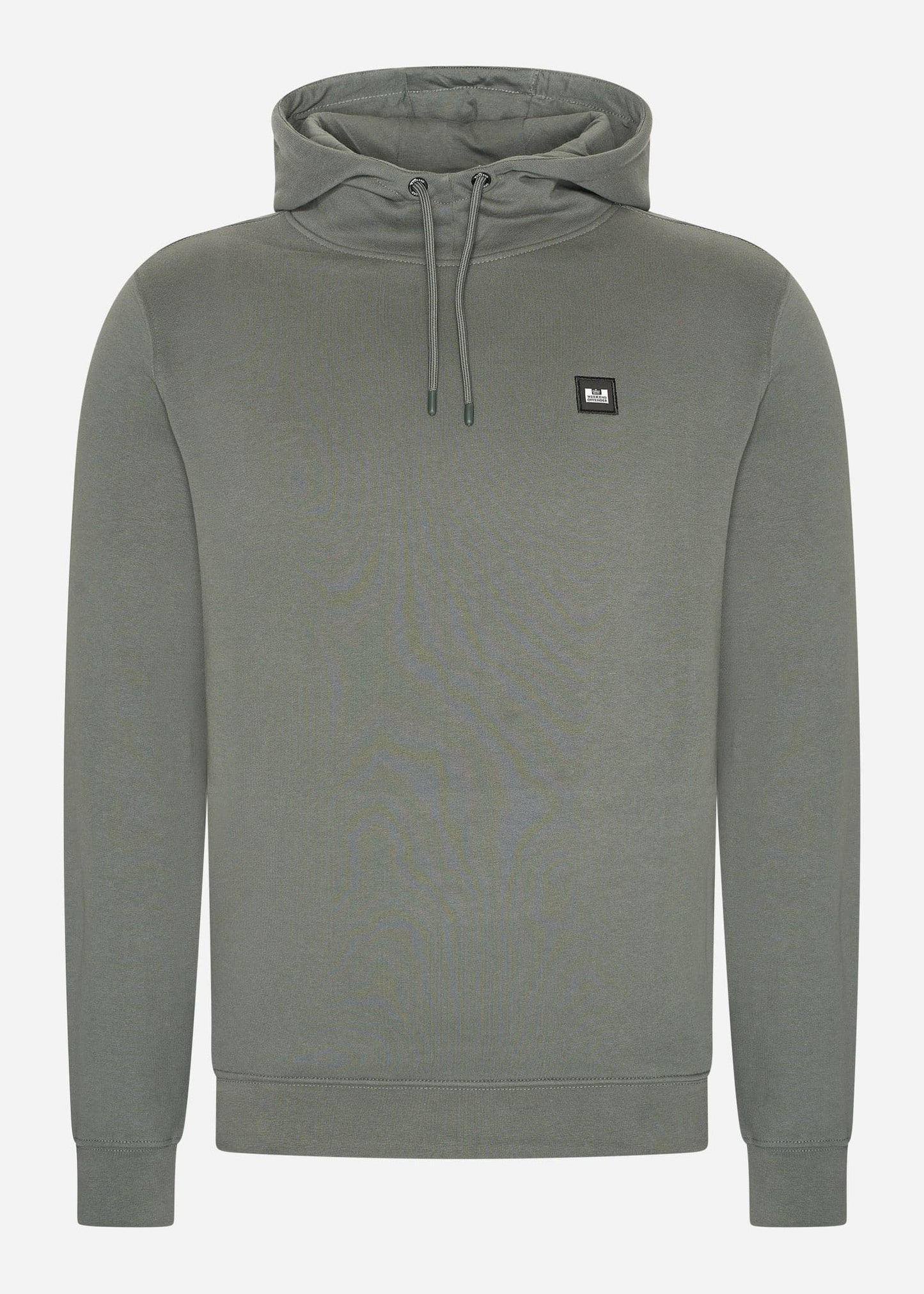 Weekend Offender Hoodies Ribbe - zinc