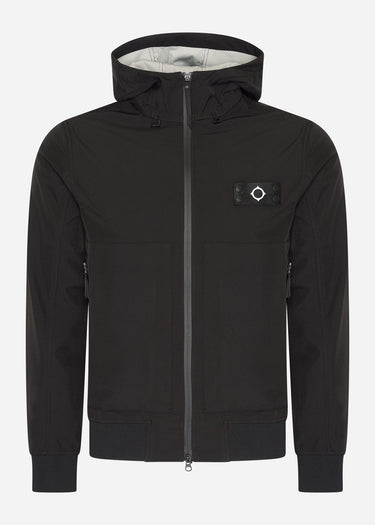 MA.Strum Jassen  Infantry softshell hooded jacket - black
