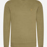 Farah Truien Sweatshirt tim new crew - farah khaki marl