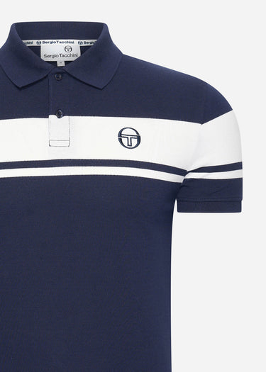 Sergio Tacchini Polo's Young line polo - blue white