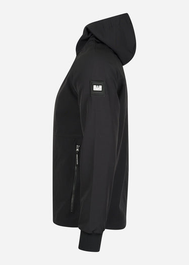 Weekend Offender Jassen Stipe softshell jacket - black