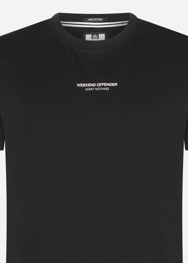 Weekend Offender T-shirts Millergrove - black pale blush