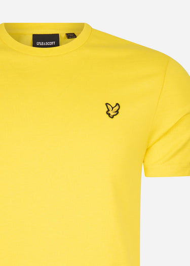 Lyle & Scott T-shirts Plain t-shirt - yellow scorch