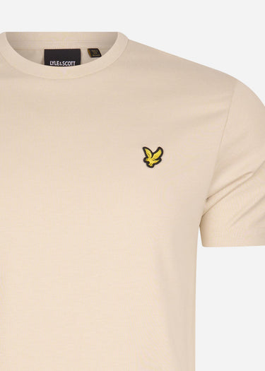 Lyle & Scott T-shirts Plain t-shirt - sesame