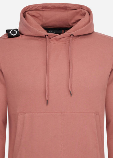 MA.Strum Hoodies Core overhead hoody - brick dust