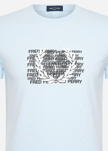 Fred Perry T-shirts  Fred perry graphic t-shirt - light ice