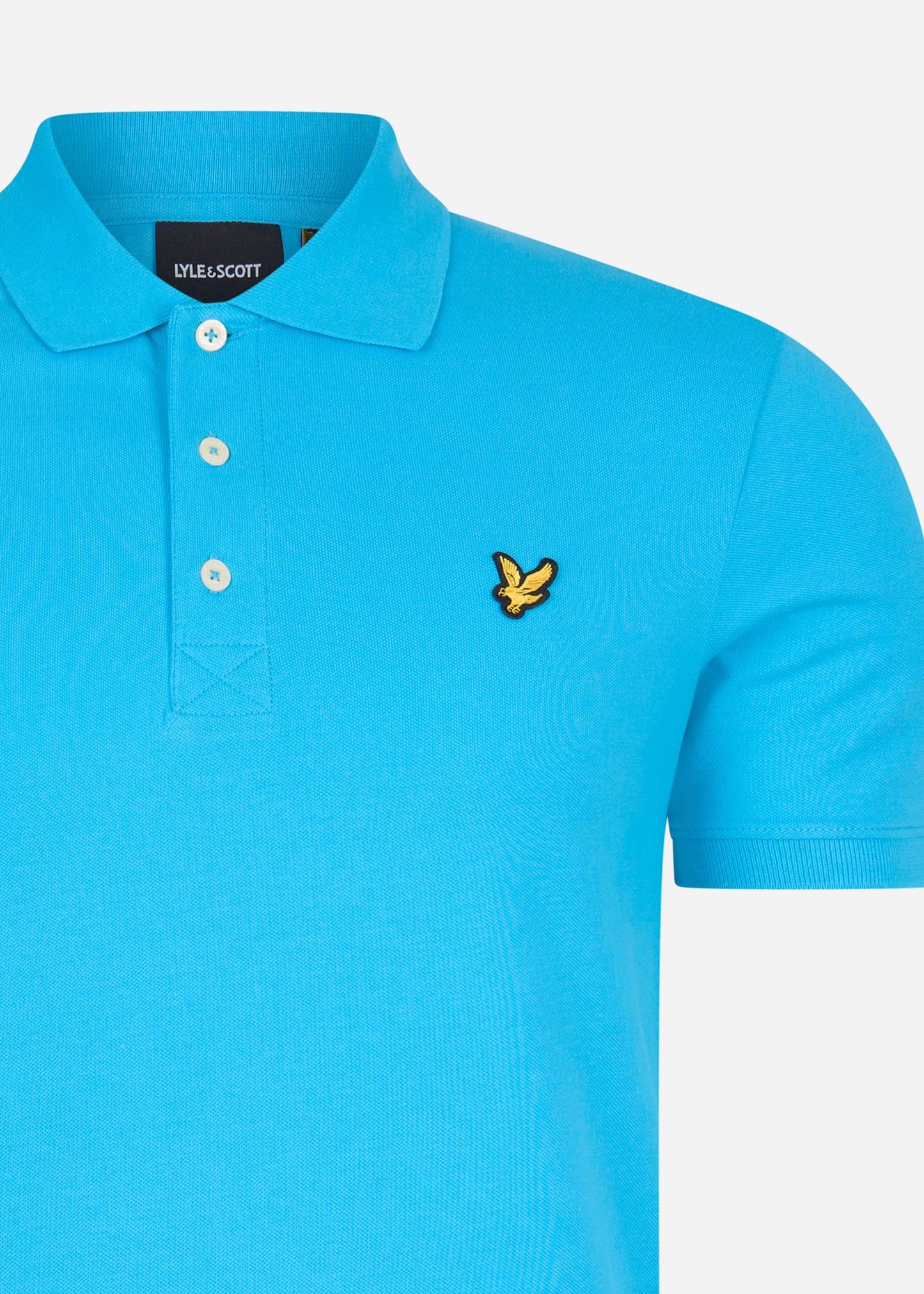Lyle & Scott Polo's Plain polo shirt - blue scorch