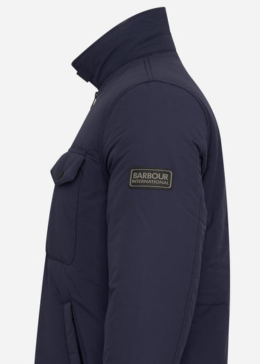 Barbour International Jassen District quilt - night sky