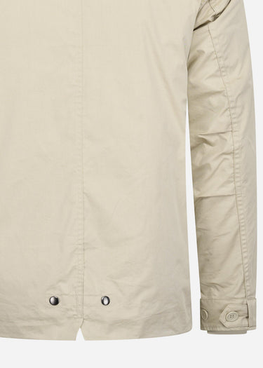 Fred Perry Jassen Short padded parka - light oyster