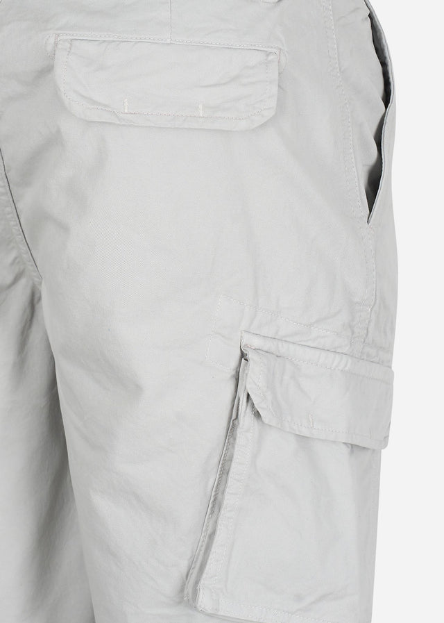 Lyle & Scott Korte Broeken Wembley cargo short - cold grey
