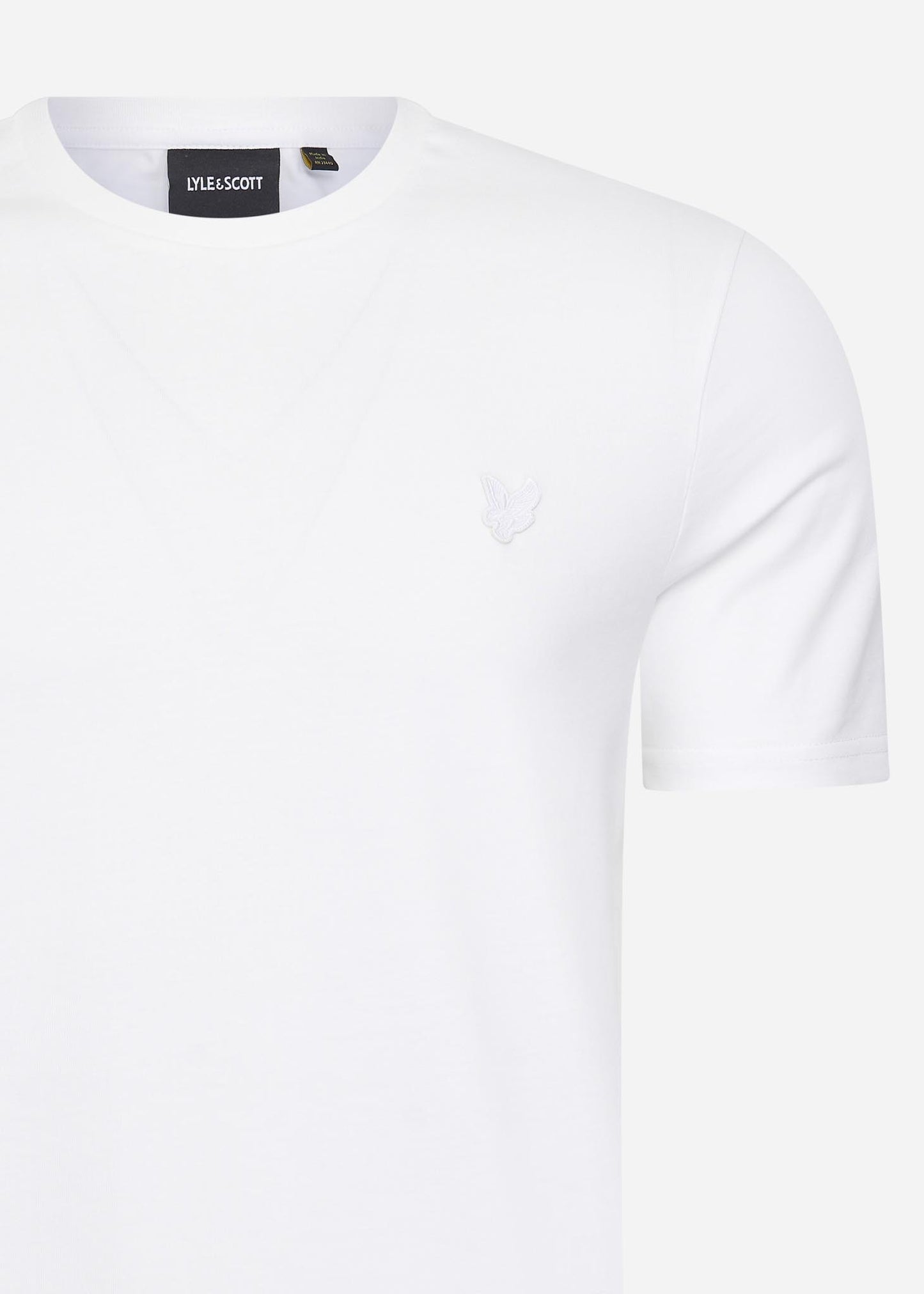 Lyle & Scott T-shirts Tonal eagle t-shirt - white