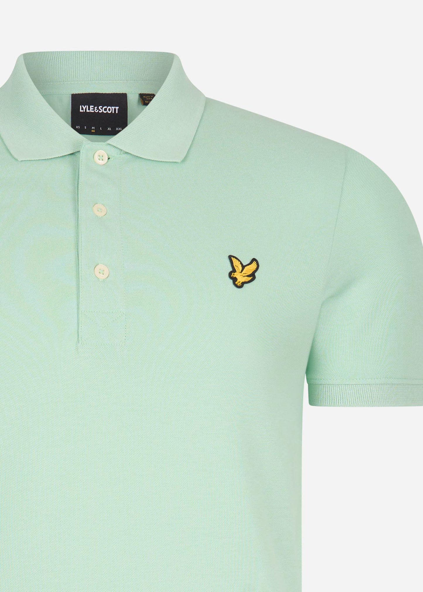 Lyle & Scott Polo's Plain polo shirt - turquoise shadow