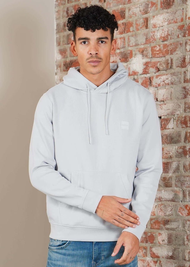 Hugo Boss Hoodies Wetalk - light pastel grey