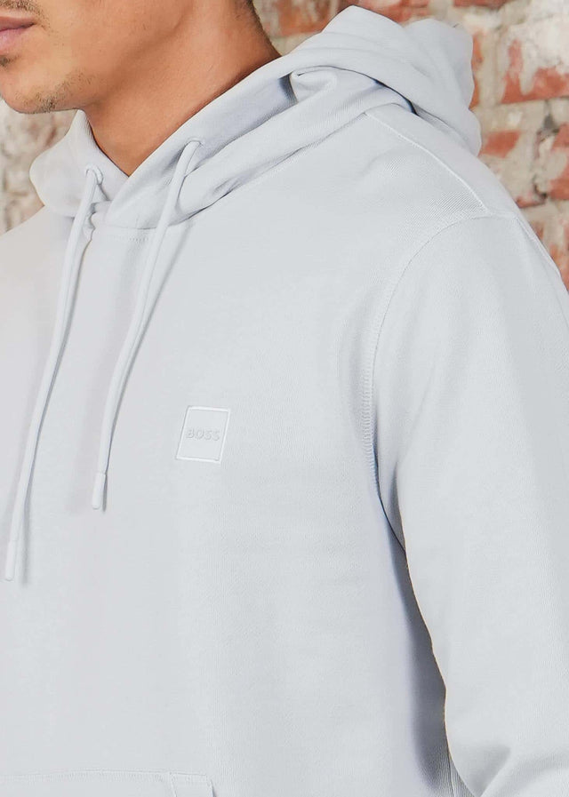 Hugo Boss Hoodies Wetalk - light pastel grey