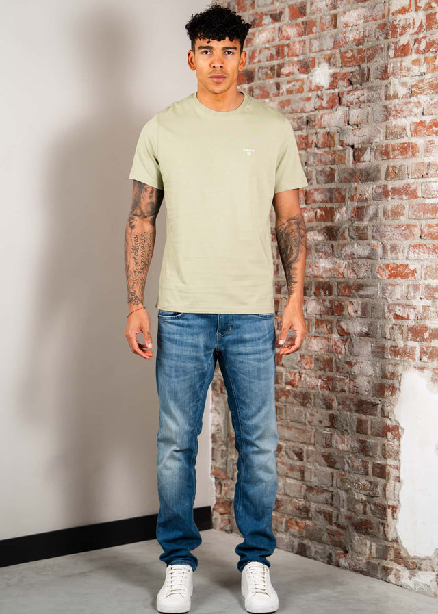 Barbour T-shirts Barbour essential sports t-shirt - sea green
