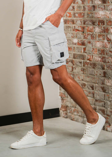 Marshall Artist Korte Broeken Woodvale cargo short - oceanic grey