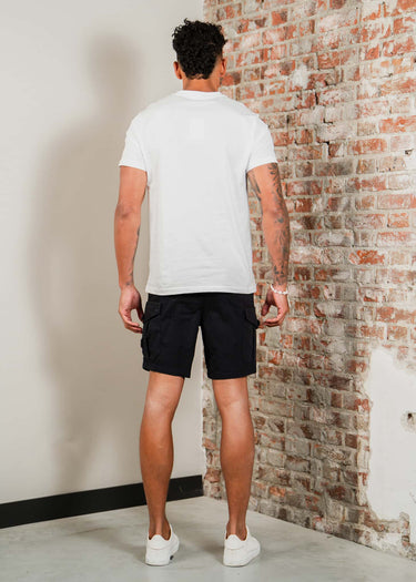 Marshall Artist Korte Broeken Ainsdale cargo short - black