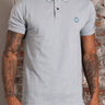 MA.Strum Polo's Ss pique polo - battleship grey