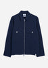Farah Jassen Sonny overshirts - ink navy