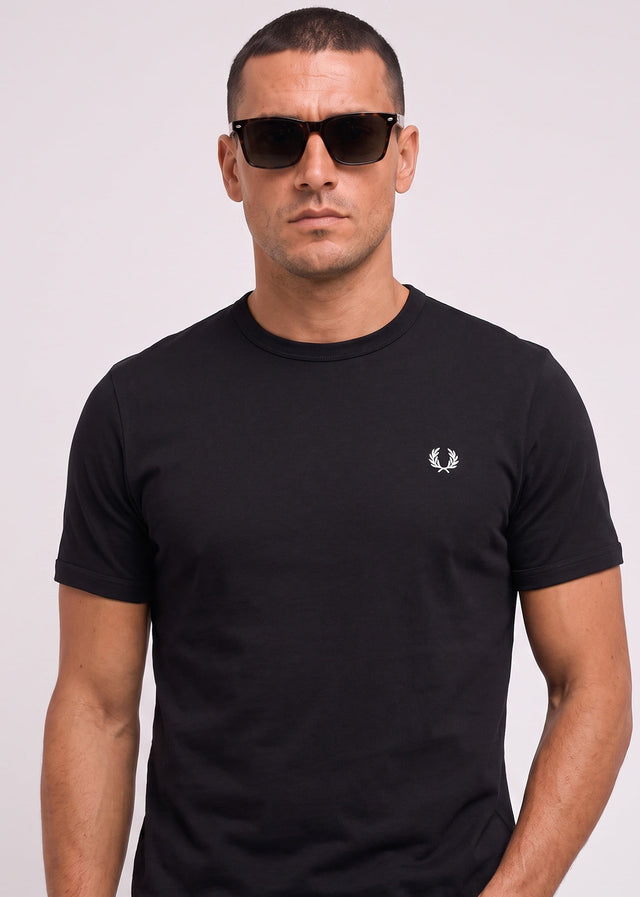 Fred Perry T-shirts Ringer t-shirt - black