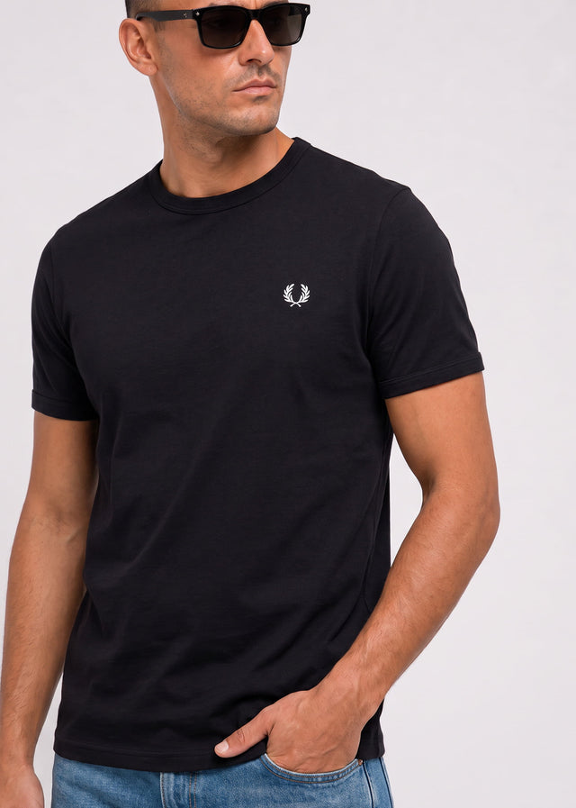 Fred Perry T-shirts Ringer t-shirt - black