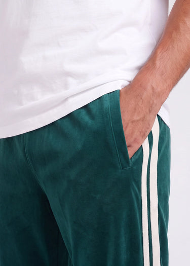 Sergio Tacchini Broeken Damarindo velour pants - pineneedle