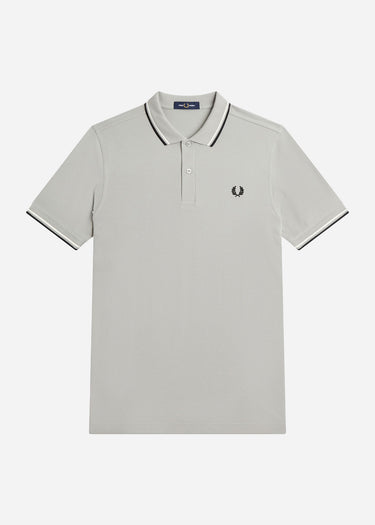 Fred Perry Polo's Twin tipped fred perry shirt - limestone ecru black
