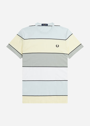 Fred Perry T-shirts Bold stripe t-shirt - ice cream
