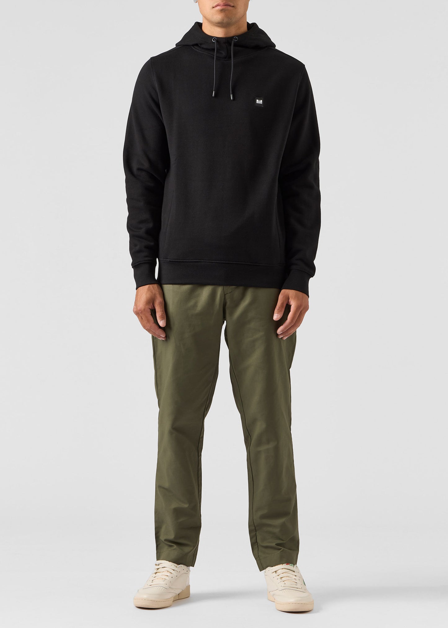 Weekend Offender Hoodies Ribbe - black