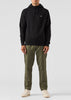 Weekend Offender Hoodies Ribbe - black