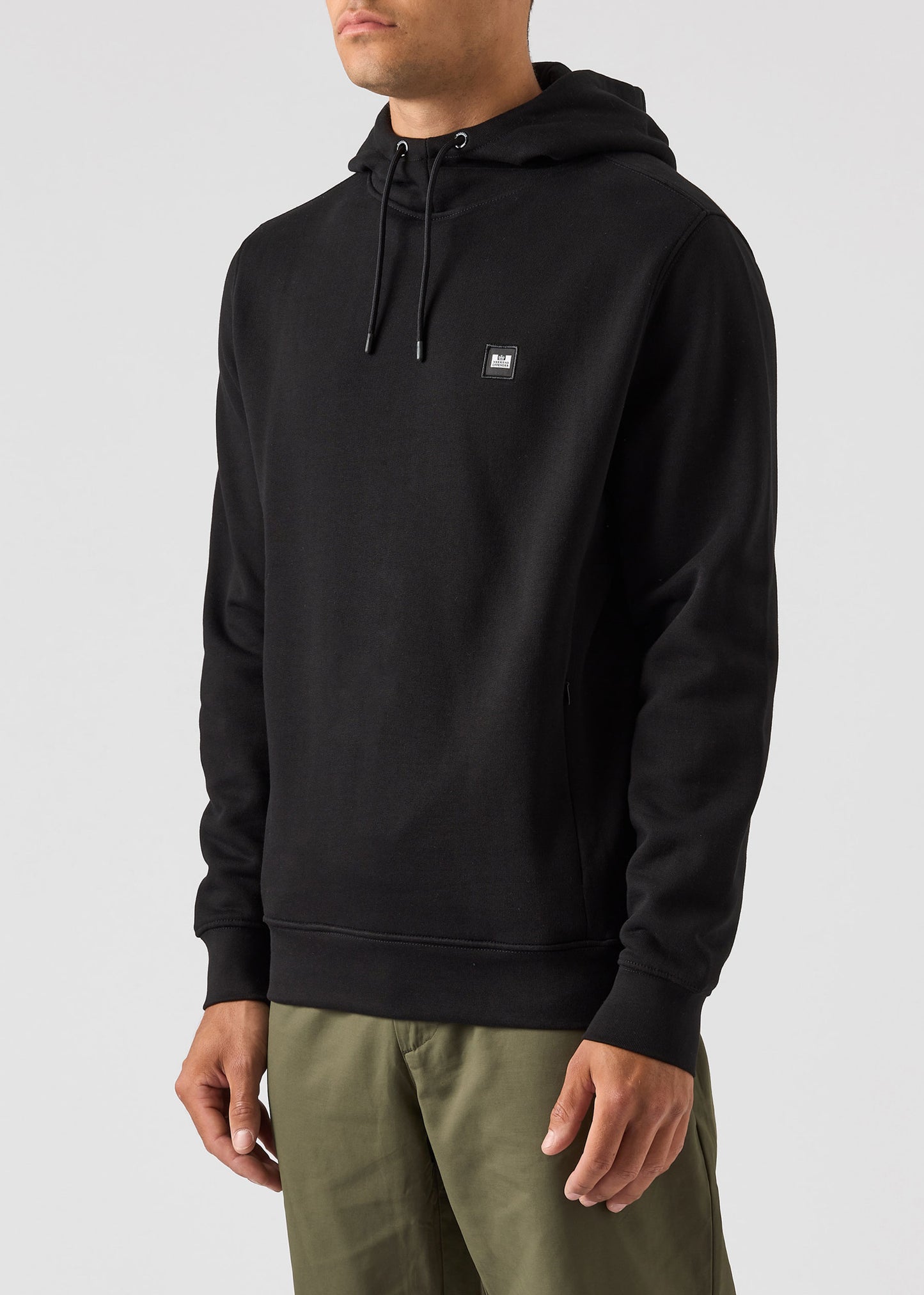 Weekend Offender Hoodies Ribbe - black