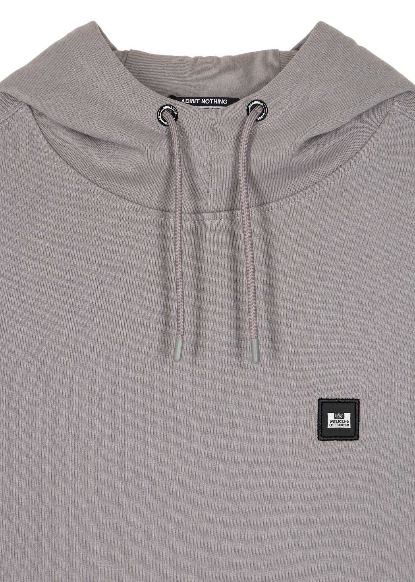 Weekend Offender Hoodies Ribbe - light grey