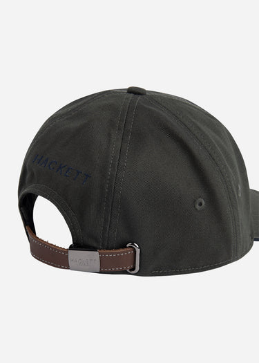 Hackett London Petten Heritage crest cap - green