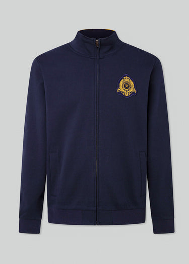 Hackett London Vesten Heritage tipped full zip - navy