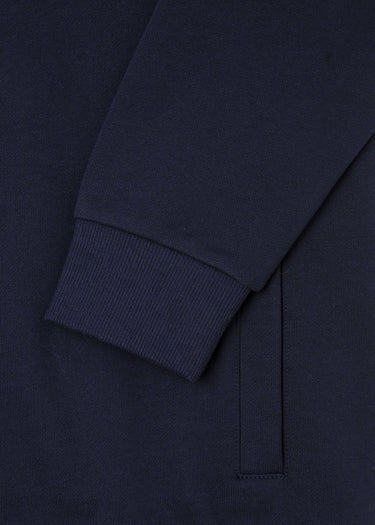 Hackett London Vesten Heritage tipped full zip - navy