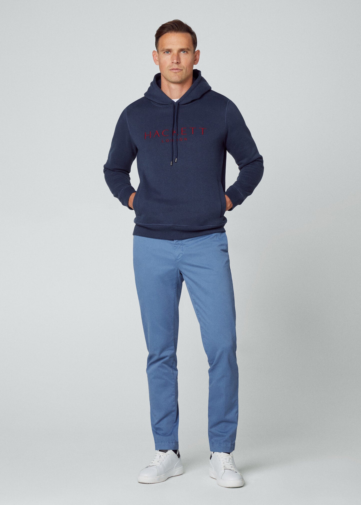 Hackett London Hoodies Heritage hoody - navy