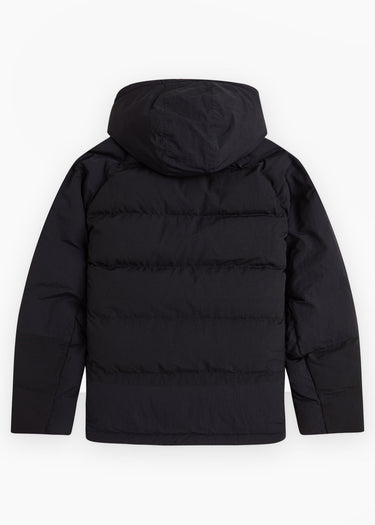 Fred Perry Jassen Fabric block padded jacket - black
